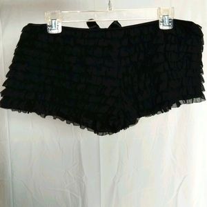Ruffled bloomer shorts